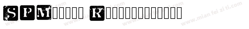 SPMdzime Regular字体转换